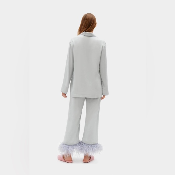 Sleeper Feather Grey Pajama Set NWT - Picture 2 of 7
